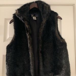 Fur vest size S/M